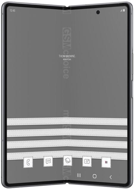 Samsung Galaxy Z Fold 2 Thom Browne، صورة 1