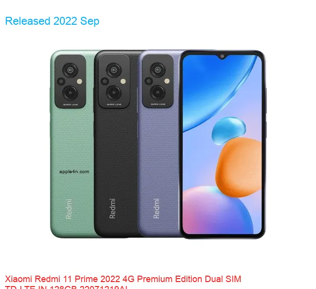 Xiaomi Redmi 11 Prime 2022